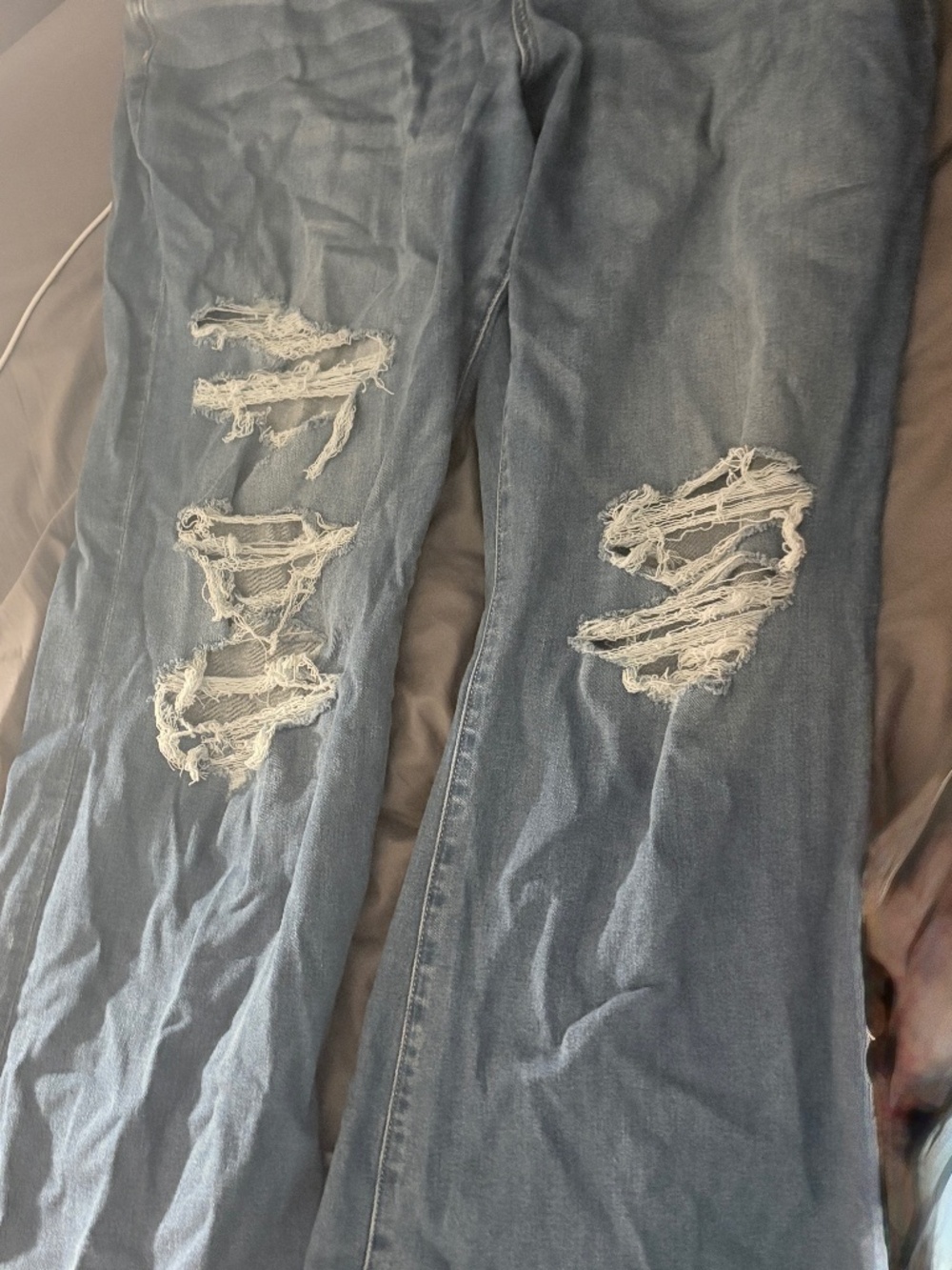 Torn jeans